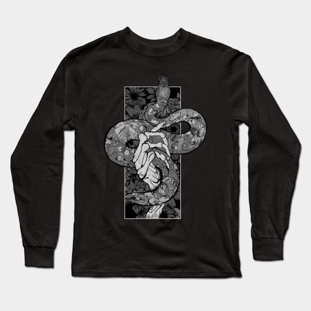 In deaths grip Long Sleeve T-Shirt by Jess Adams